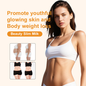 Смесь для приготовления напитка Beauty Slim Milk: порошок с морским коллагеном, <span class=keywords><strong>L</strong></span>-карнитином, церамидами и пробиотиками для снижения веса и улучшения эластичности кожи - Product Image 5