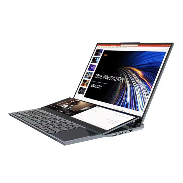 Shenzhen TPS Offer New 16+14 Inches Core I9 6-core Dual Screen Office Portable Win 11 Business Laptops