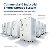Système de Stockage d'Énergie Commercial et Industriel 418 kWh Haute Tension LiFePO4 BESS en Armoire IP65 CAN RS485 Empilable pour Alimentation de Secours et Équilibrage de la Consommation Solaire