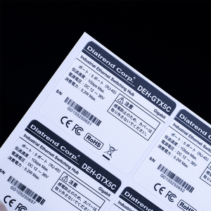 Tùy chỉnh bao bì Logo Cáp mã vạch bạc Sản phẩm nhãn dán nhãn dính không thấm nước nhãn điện tử - Product Image 6