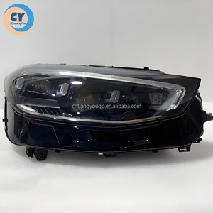 Pour mercedes-benz S Clss W223 lentille de phare LED d'origine 20212022 2023 2024 2025 phare S350 lampe S400 <span class=keywords><strong>S450</strong></span> lumière géométrique - Product Image 5