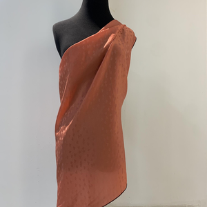 Material de vestido de tela de seda de imitación, vinilo etílico, ácido acético, lieno, manga larga - Product Image 3