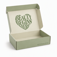 Cajas de Embalaje de Papel Rígido Impresas Personalizadas para Cosméticos, Perfume, Jabón, Uñas, Pestañas, Sombra de Ojos, Aceite para Barba y Cabello, para Envío por Correo