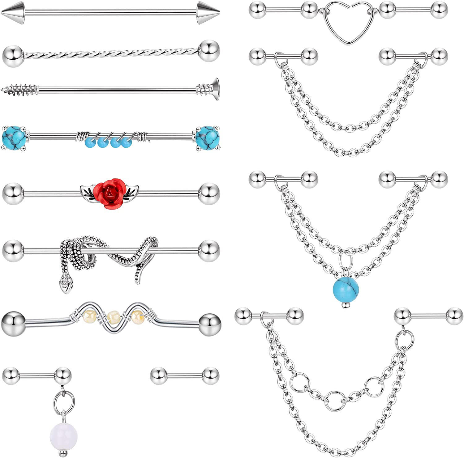 สีเงินเทอร์ควอยซ์
