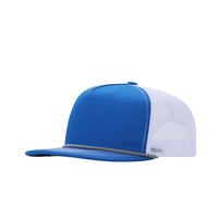 Gorra Trucker de 5 Paneles en Dos Tonos, Ajustable, de Malla, para Exteriores, con Logotipo Personalizado, Venta al Por Mayor
