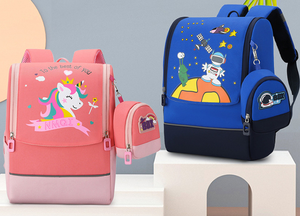 Nuovo Zaino Cartone Animato per Bambini, <span class=keywords><strong>Asilo</strong></span> e Scuola, Serie Spazio, Leggero e Ridotto in Peso, per 4-8 Anni - Product Image 2