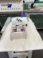 Machine à broder à tête unique à usage domestique pour badge scolaire patch informatisé maquina bordadora computarizada