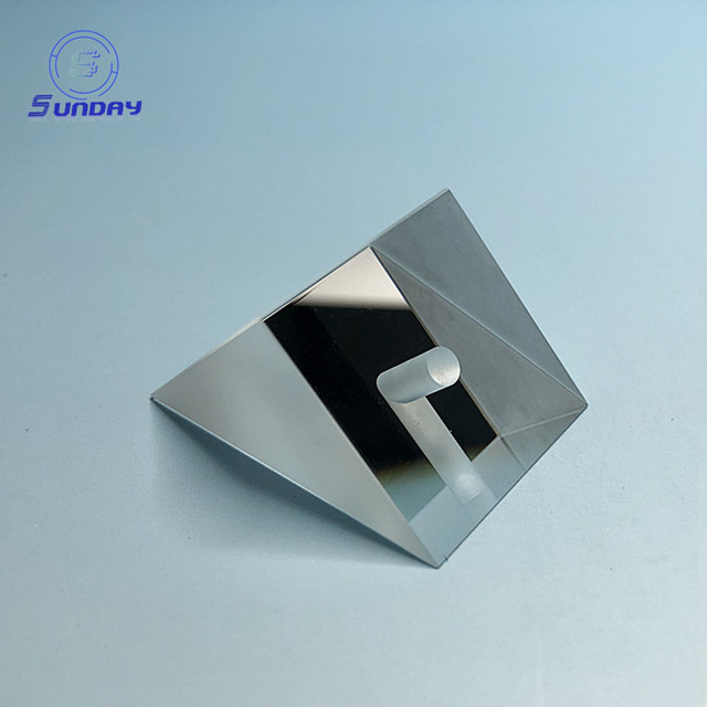 Right Angle Prism Optical Calcite H-k9l Glass Theodolite Mirror Reflector Assembly