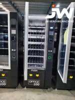 Distributeur automatique réfrigéré 24h/24 en libre-service pour snacks, boissons, mouchoirs et outils – Équipement de distribution intelligent à refroidissement intégré