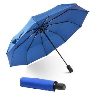 Parasols de voyage portables de luxe pour l'extérieur, coupe-vent, logo personnalisé, parapluies pliants automatiques à 3 volets pour filles et femmes - Product Image 3