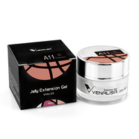 Nouvel Arrivage CANNI Venalisa Gelée Gel 50 ml LED&UV Gel UV de Construction Extension Sculpture 24 Couleurs Camouflage