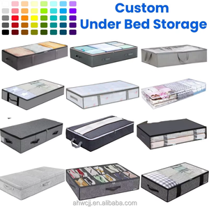 Boîtes de rangement de haute qualité avec cloison et fenêtre Prix usine pour vêtements Livres Cosmétiques Armoire Boîte de rangement - Product Image 6