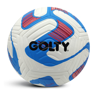 GOLTY GSM-9011 Taille 5 Poids 410-450G et circonférence 680-700MM avec Anli EPU EVA Winding Bladder Euro Gonflable Soccer