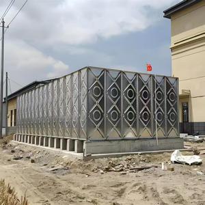 Réservoir d'eau modulaire en acier galvanisé avec galvanisation à chaud et connexion boulonnée - Product Image 1