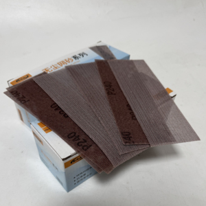70-198mm for <strong>Abranet</strong> Rectangular Dry <strong>Sandpaper</strong> 120-400 Grit Flocking for Automatic Paint Putty Grinding OEM - Product Image 6
