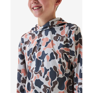 <span class=keywords><strong>Camiseta</strong></span> de Pesca Ligera con Camuflaje para Niños, Protección Solar UPF 50+ UV, Sudadera de Pesca de Manga Larga de Secado Rápido para Jóvenes - Product Image 2