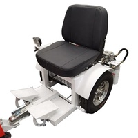 Chariot monté sur voiture pour machine de marquage de peinture de route thermoplastique