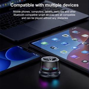 Mini Altoparlante Wireless Magnetico <span class=keywords><strong>Portatile</strong></span> con Grande Volume Yesido YSW32 3W RGB - Product Image 2