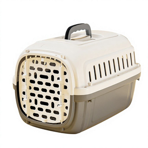 Cage <span class=keywords><strong>de</strong></span> <span class=keywords><strong>transport</strong></span> pour animaux <span class=keywords><strong>de</strong></span> compagnie, approuvée par les compagnies aériennes, écologique, portable, 51*35*31cm, <span class=keywords><strong>en</strong></span> PP et acier inoxydable, pour chat et <span class=keywords><strong>chien</strong></span> - Product Image 3