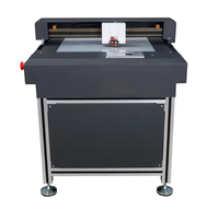 F6090 Doppelkopf-Flachbett-Schneideplotter Aufkleber-Schneidemaschine Vinyl-Schneidemaschine Flachbett-Stanzplotter Kartonschneider