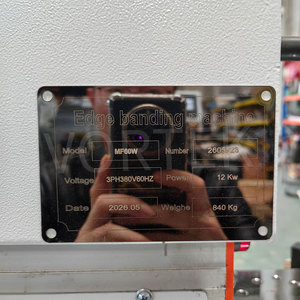 Machine à chantourner les bords compacte automatique à 6 fonctions avec pré-fraisage, modèle PME266, en aluminium. - Product Image 2