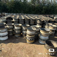 Jantes en acier brillant RUNDA 9*22,5 pouces pour camion Howo, fabriquées en Chine avec garantie d'un an