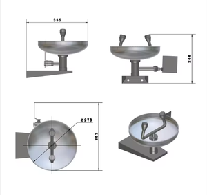 Stazione di Lavaggio Oculare <span class=keywords><strong>a</strong></span> Parete, Vendita Diretta dalla Fabbrica, Nuovo Prodotto 2026 - Product Image 4