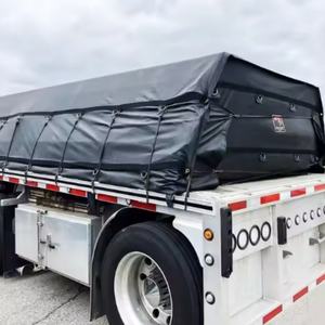 610gsm High Quality Durable Truck <b>Tarp</b> Use for Truck Protect Uv Resistant Waterproof Truck Tarpaulin with Good Price - Product Image 2
