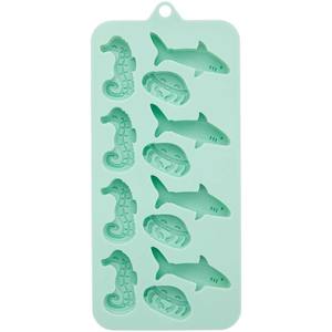 Moldes de silicona antiadherentes de grado alimenticio, para hornear y hacer dulces, con forma de caballito de mar y Medusa de tiburón, fácil de usar y limpiar - Product Image 4