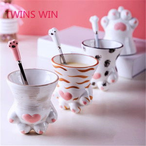 จีนผู้ผลิตแมวถ้วยกาแฟเซรามิกพอร์ซเลนถ้วยชา1150 - Product Image 2