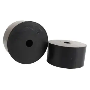 Mining buffer rubber cushion Spiral composite spring rubber block Elastic anti-pressure vibrating screen rubber spring