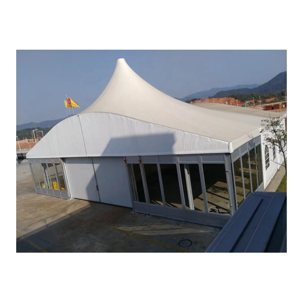 Großhandel große Industrie PVC-Material Lager Zelt Strukturen industrielle Lager zelt für Fabrik