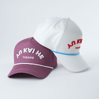 Custom 5-Panel Baseball Cap Keper Borduurwerk Logo Vintage Sport Dot Fruit Oxford Modieuze Sportpet Gepersonaliseerde Logo 'S