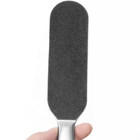 Outils de soins personnels, lime à pieds en acier inoxydable, grattoir pour callosités, gommage professionnel pour les pieds, râpe à pieds pour pédicure avec remplacement