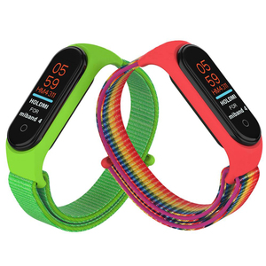 Для Xiaomi ремешок для часов, спортивные ткань нейлоновая петля Mi Band 5, 4, <span class=keywords><strong>3</strong></span>, ремешок для часов/ - Product Image 2