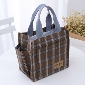 Sac fourre-tout imperméable grande capacité sur mesure OEM ODM avec plusieurs poches latérales pour bouteilles, doublure TC ou en feuille d'aluminium, idéal pour les trajets quotidiens ou comme sac à lunch - Product Image 4