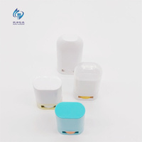 Desain Baru Wadah Tabir Surya Mini 15g 20g Botol Oval 20ml untuk Sun Stick Kemasan Deodoran Kosong Krim Perawatan Kulit Bahan PP