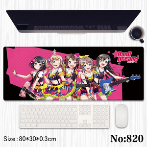 6 Estilos, 80*30CM, Alfombrillas de Ratón Personalizadas con Diseño de <span class=keywords><strong>Bocchi</strong></span> the Rock Gotoh Hitori, Alfombrillas de Juego de <span class=keywords><strong>Anime</strong></span> para Teclado - Product Image 3