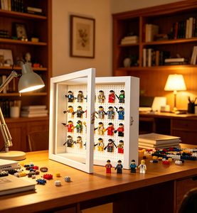 Vitrina de Exhibición de Arte Hecha a Mano, Marco de MDF Tipo <span class=keywords><strong>Shadow</strong></span> Box, 5cm de Profundidad, Estilo Abierto, Marco 3D para Flores y <span class=keywords><strong>Muñecas</strong></span> - Product Image 5