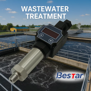 Transmisor de Presión Digital Odm 0-10 bar 4-20 mA con Pantalla IP65 ATEX 0.5%FS para Visualización de Presión en Tuberías - Product Image 3