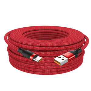 Câble de données extra <span class=keywords><strong>long</strong></span> 6A en nylon USB Type C, câble de charge rapide pour <span class=keywords><strong>Samsung</strong></span> Huawei Xiaomi, câble de données, cordon de <span class=keywords><strong>chargeur</strong></span>, câbles 5m/8m - Product Image 1