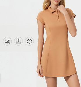 Verano de las mujeres transpirable personalizado Casual deportes tenis Skort vestido Golf camiseta vestido - Product Image 3