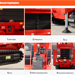 Plataforma Elevadora de Tijera Ever Star de 6-14 Metros con Capacidad de 230-450 kg para Uso en Talleres - Product Image 3