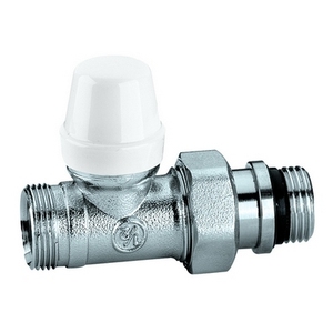Supporto dritto per tubi in rame da 3/8 di pollice per connessioni idrauliche - Product Image 1