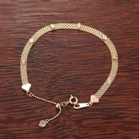 Fabricant de bijoux en or RUYI Bracelets en diamant Bijoux Bracelet en diamant fantaisie réglable 18 carats