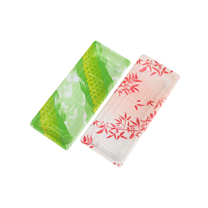 Dùng Một Lần Nhật Bản Sushi Hộp Dập Nổi <span class=keywords><strong>Sakura</strong></span> Vòng Độ Dày Nhựa Đóng Gói Khay Để Đi Sushi Hộp Với Nắp Rõ Ràng - Product Image 2
