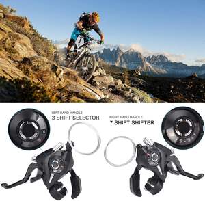 Levier de frein et de changement de vitesse pour vélo de montagne, en aluminium, 7/8/21/24 vitesses, dérailleur de vélo, pièces de vélo - Product Image 6