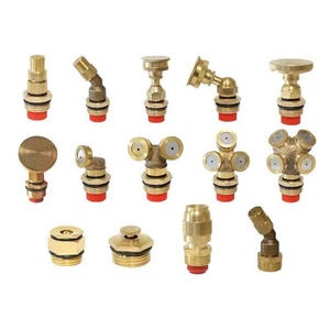 1/2" Male Thread Brass Atomizing Nozzle Y-Shaped Dust Removal Sprinkler Irrigation Nozzle Brass Atomizing <b>Sprayer</b> - Product Image 5