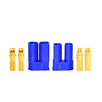 Amass EC2 EC3 EC5 EC8 mâle femelle RC Battery Bullet Terminal Power Connector Soldering Banana Plug Socket Adapter Kit
