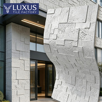 Mosaïque en pierre souple en céramique, carreaux muraux extérieurs flexibles, panneaux décoratifs pliables, surfaces texturées, épaisseur 3 mm, faible épaisseur